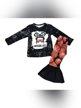 Simply Savannah Boutique #kidlife Basketball Set Girls Size 3T
